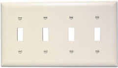 LEGRAND Pass Seymour TP4LACC10 4 Gang Toggle Wall Plate 10 Pack