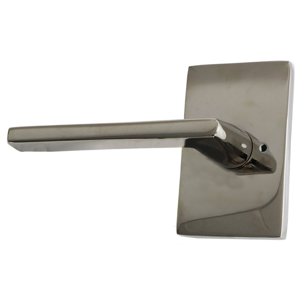 EMTEK Emtek 5212HLOUS14LH Helios Lever Privacy Set Polished Nickel