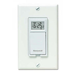 RESIDEO Honeywell Home PLS730B1003 EconoSwitch Programmable Wall Switch 120V for Lighting and Motors up to 1 HP