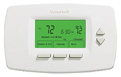 RESIDEO Honeywell Home TB7100A1000 MultiPro MultiSpeed and Multipurpose Programmable/Non-Programmable Thermostat