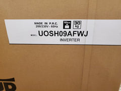9,000 BTU SINGLE-ZONE INVERTER OUTDOOR MINI-SPLIT HEAT PUMP UNIT, 208-230/60/1 R-410A 23 SEER
