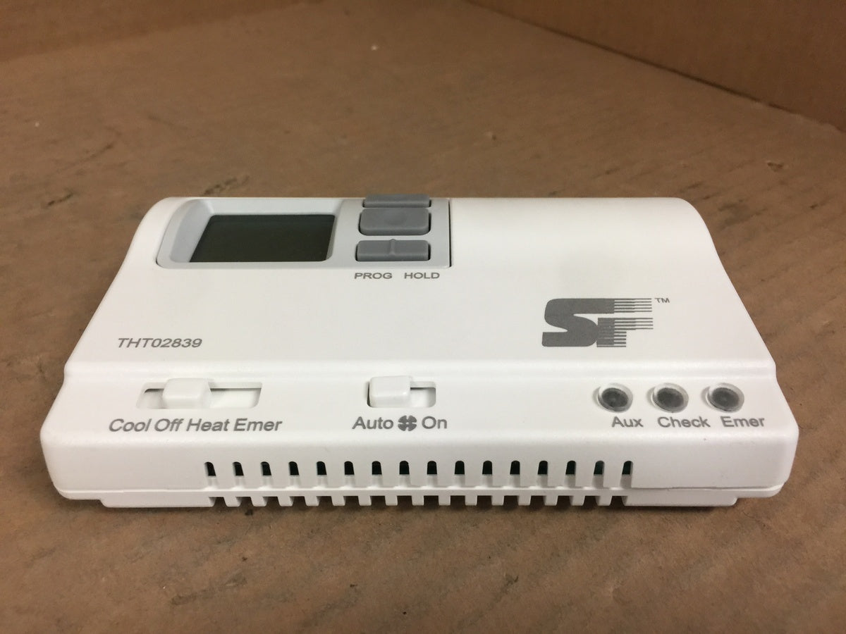 SF 2 STAGE COOL/HEAT HEAT PUMP PROGRAMMABLE THERMOSTAT; 24VAC