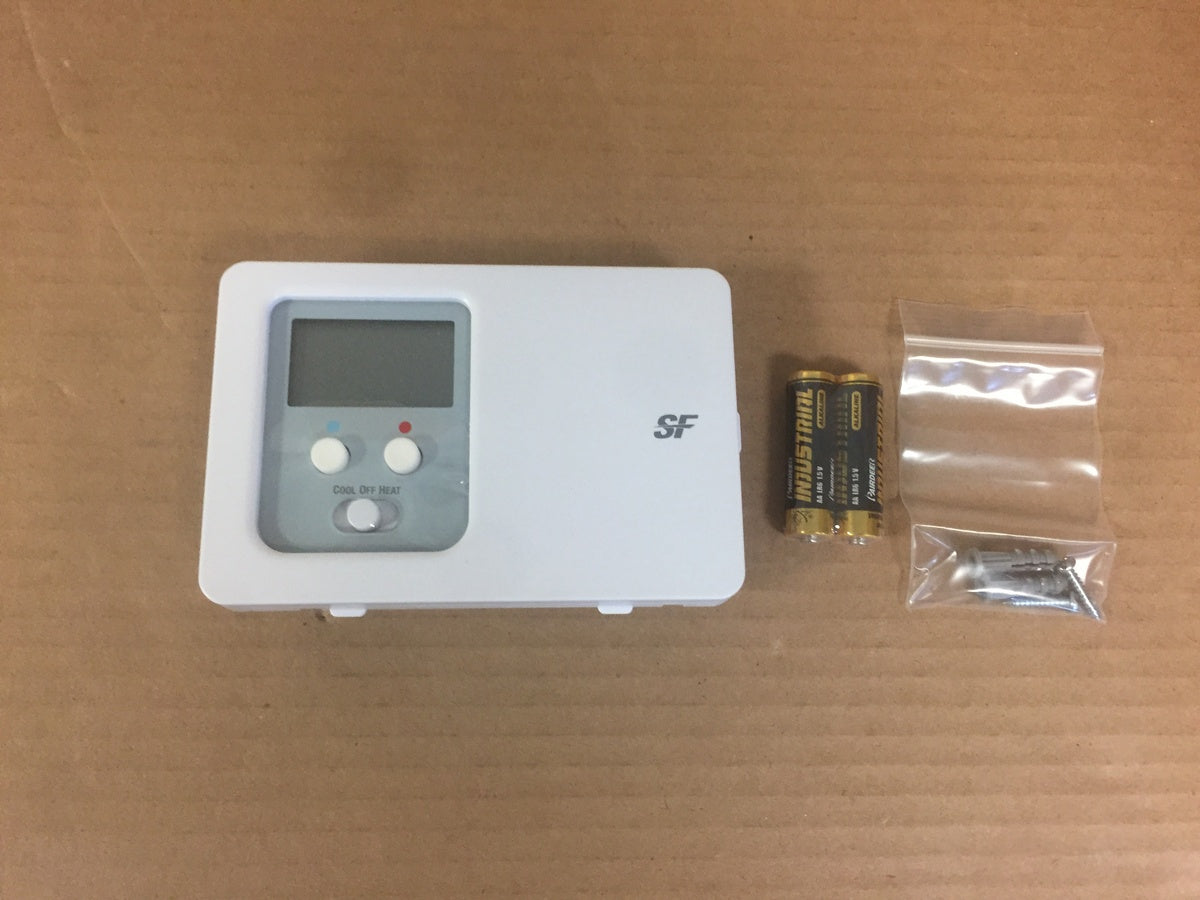 START TO FINISH SFTHRVHP5221 PROGRAMMABLE THERMOSTATS