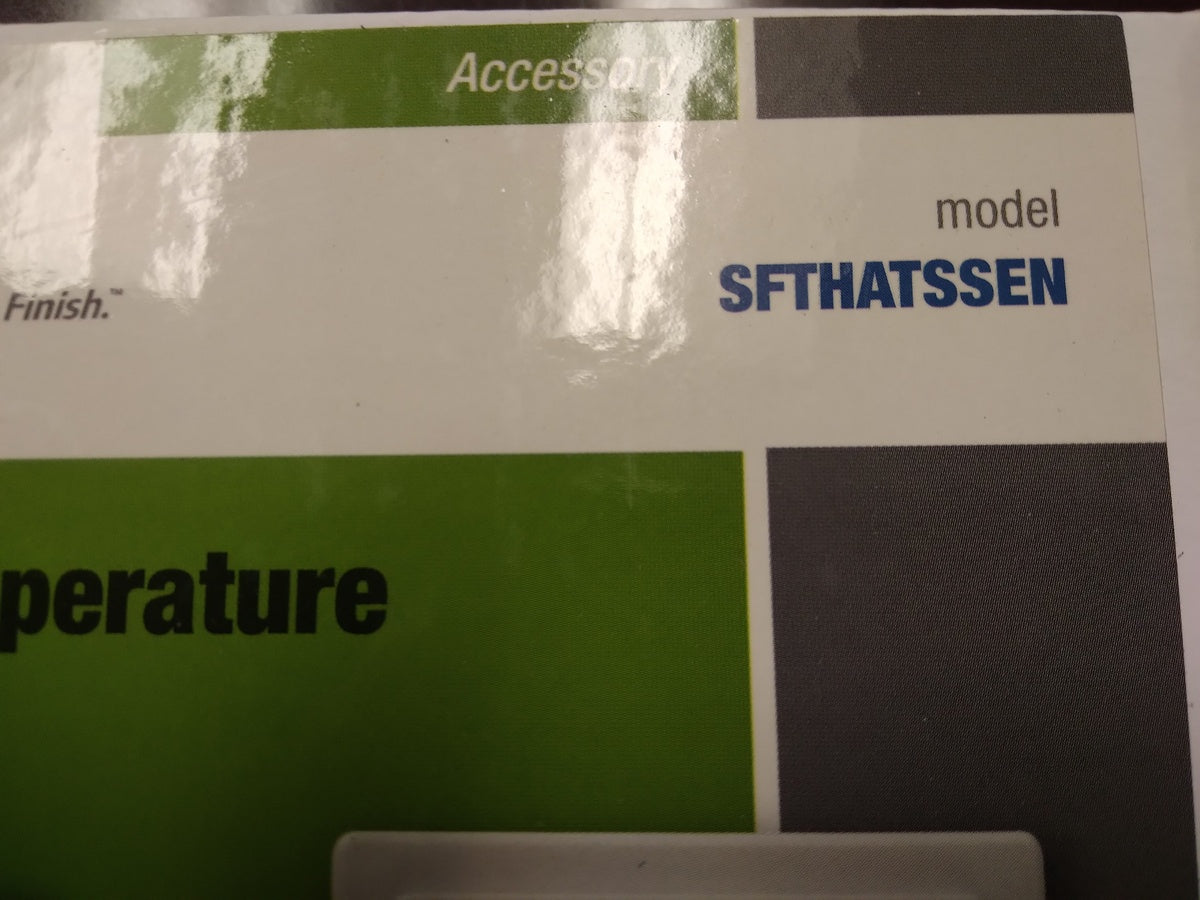 START TO FINISH AIR TEMPERATURE SENSOR FOR USE WITH TOUCHSCREEN THERMOSTAT