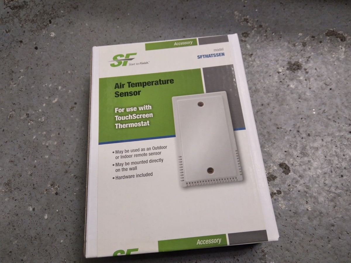 START TO FINISH AIR TEMPERATURE SENSOR FOR USE WITH TOUCHSCREEN THERMOSTAT