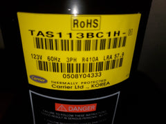 CARRIER TAS113BC1H-D ROTARY COMPRESSORS