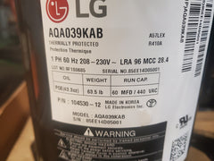 LG AQA039KAB SCROLL COMPRESSORS