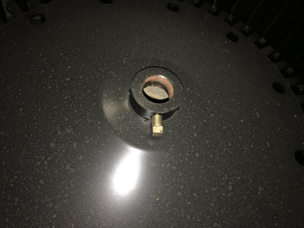 BLOWER WHEEL 18" X 18 1/2" DIA CW/CCW BLOWER WHEEL 1" BORE