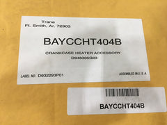 TRANE BAYCCHT404B SCROLL COMPRESSORS