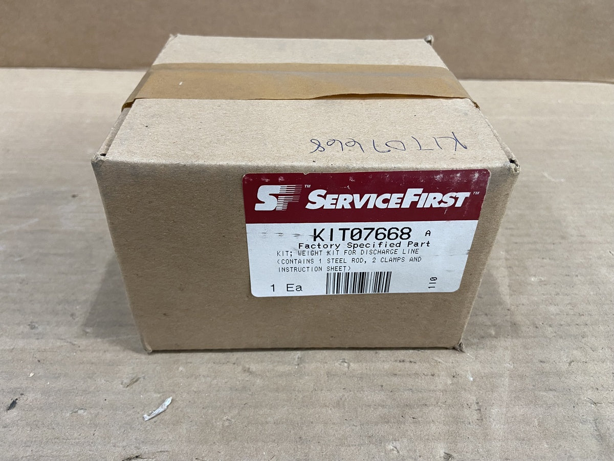 SERVICE FIRST WEIGHT KIT FOR DISCHARGE LINE