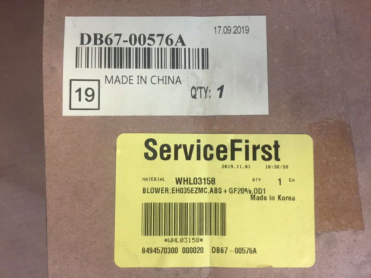 SERVICE FIRST BLOWER WHEEL