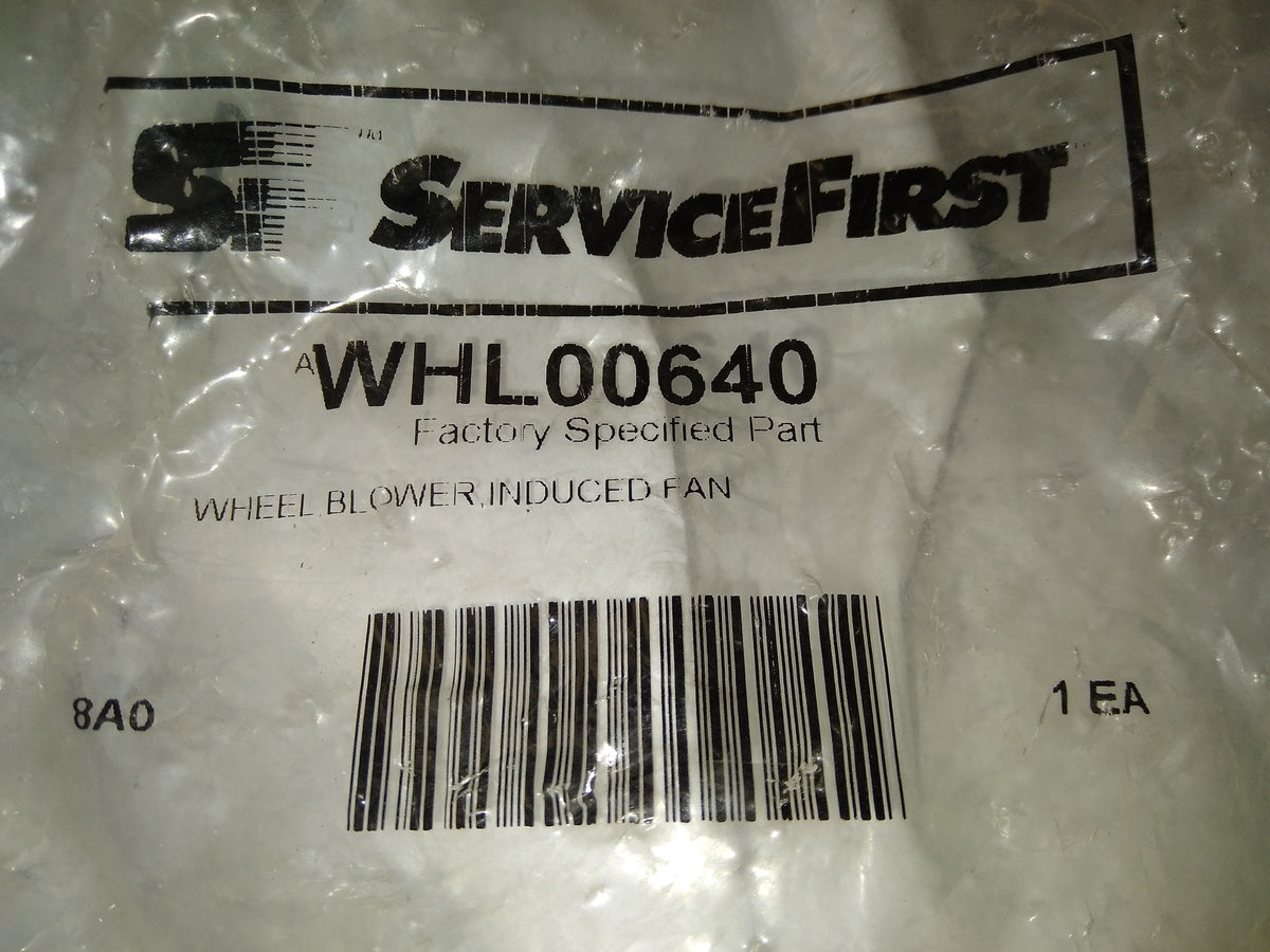 SERVICE FIRST INDUCED FAN BLOWER WHEEL