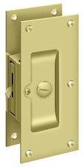 DELTANA Deltana SDL60U3 Decorative Pocket Lock Privacy Bright Brass