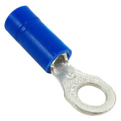 Sta-Kon 14RB-8 Vinyl Insulated Ring Terminal 18 to 14 AWG 0.97 in #8