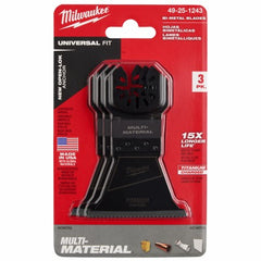 MILWAUKEE Milwaukee 49-25-1243 Multi-tool Blade 2.5 in Bi-metal 3 Pack