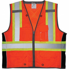 MCR SAFETY Mcr Safety SURVCS2OXL High Vis Safety Vest Xl Class 2