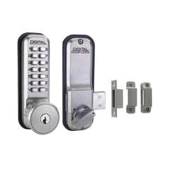 LOCKEY Lockey 2200SNKA Mechanical Keyless Deadbolt Satin Nickel