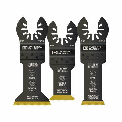MILWAUKEE Milwaukee IBOATV-3 Oscillating Blade Variety Pack 3 Pack
