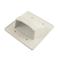SCP Scp mbce-2-wt 2-gang Cable Entrance White 25 Per Box
