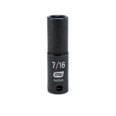 GEARWRENCH Gearwrench 84324N Impact Socket 3/8 in Drive 7/16 in 6-pt