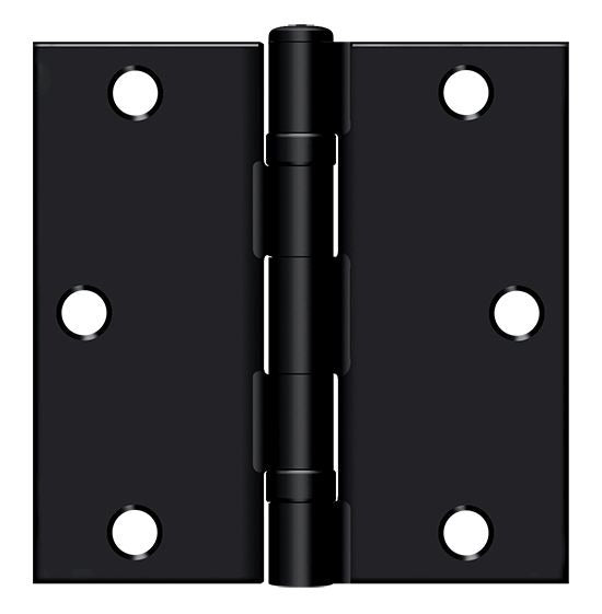 DELTANA Deltana S35BBU1B-R Square Corner Ball Bearing Hinge