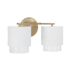 CAPITAL LIGHTING Capital Lighting 153021RE-549 Weller 2-Light Vanity 100W per Bulb (15 in)