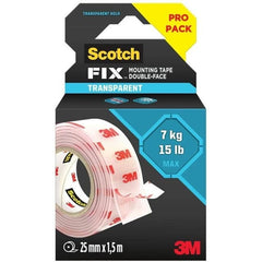 3M 3M MMM410H Scotch-Mount double-sided mounting tape 1 in x 5 ft (1 Roll)
