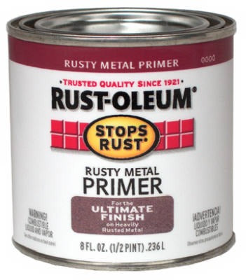 RUST-OLEUM Rust-oleum 7769-730 Rusty Metal Primer Flat 0.5 Pint