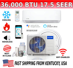 MRCOOL MRCOOL Advantage 4th Generation 36,000 BTU 17.5 SEER Ductless Mini Split Air Conditioner and Heat Pump - 230V/60Hz System