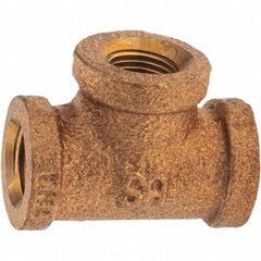MERIT BRASS Merit Brass XB106-02 Brass Pipe Tee 1/8 in Class 125