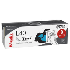 KIMBERLY-CLARK Wypall 05740 L40 Dry Pop-up Wipes 100 Sheets 9 Pack