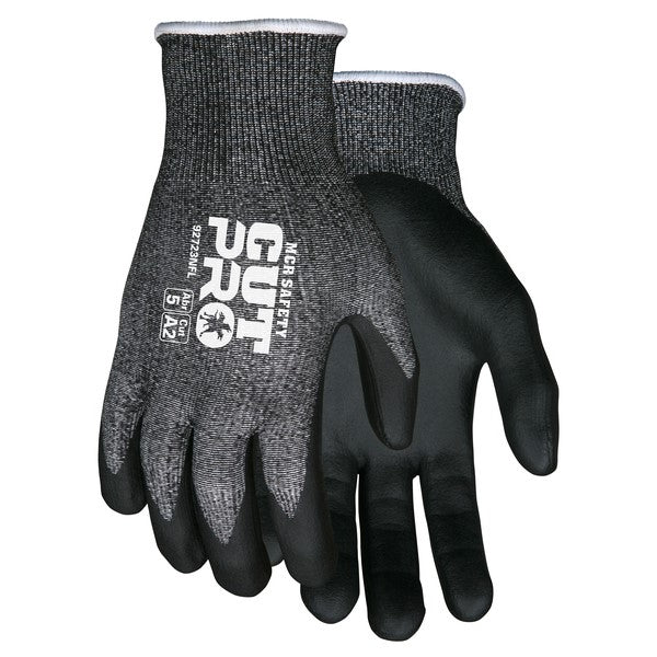 MCR SAFETY MCR Safety 92723NFXL Cut Pro Synthetic Nitrile Gloves X-Large Salt & Pepper/Black 12 Pair Replacement 92723NFXL