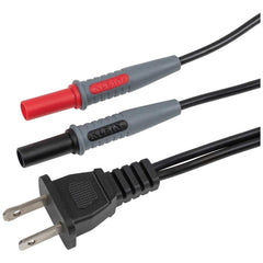 KLEIN TOOLS Klein Tools 69357 AC Plug to Banana Jacks (2 ft)