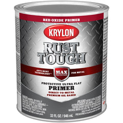 KRYLON Krylon K09721008 Rust Preventative Paint 1 Qt Red Oxide