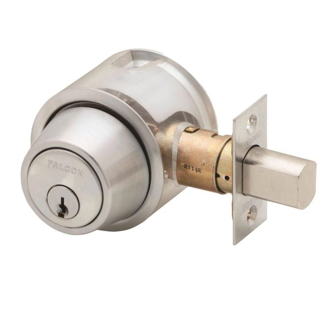 FALCON Falcon D231P626 Double Cylinder Deadbolt Satin Chrome