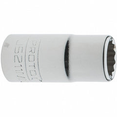 PROTO Proto J5211MN 11 Mm 12-point 3/8 Drive Hand Socket