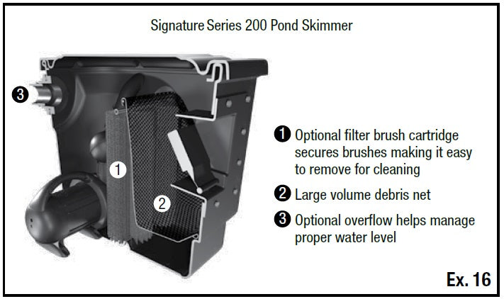 AQUASCAPE Aquascape 43020 Signature Series 200 Pond Skimmer