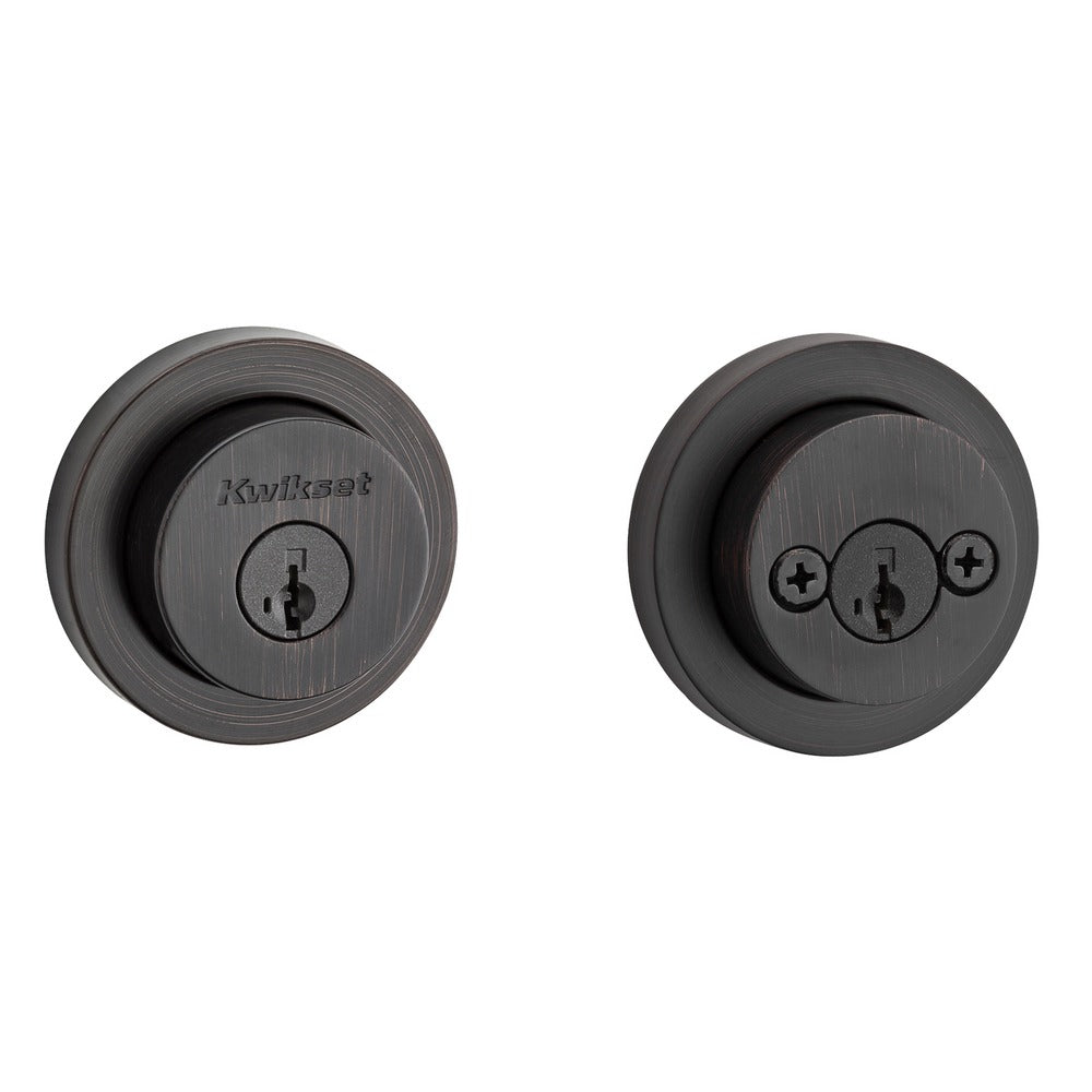 KWIKSET Kwikset 159RDT-11PS.STRKP Milan Deadbolt Smartkey Venetian Bronze