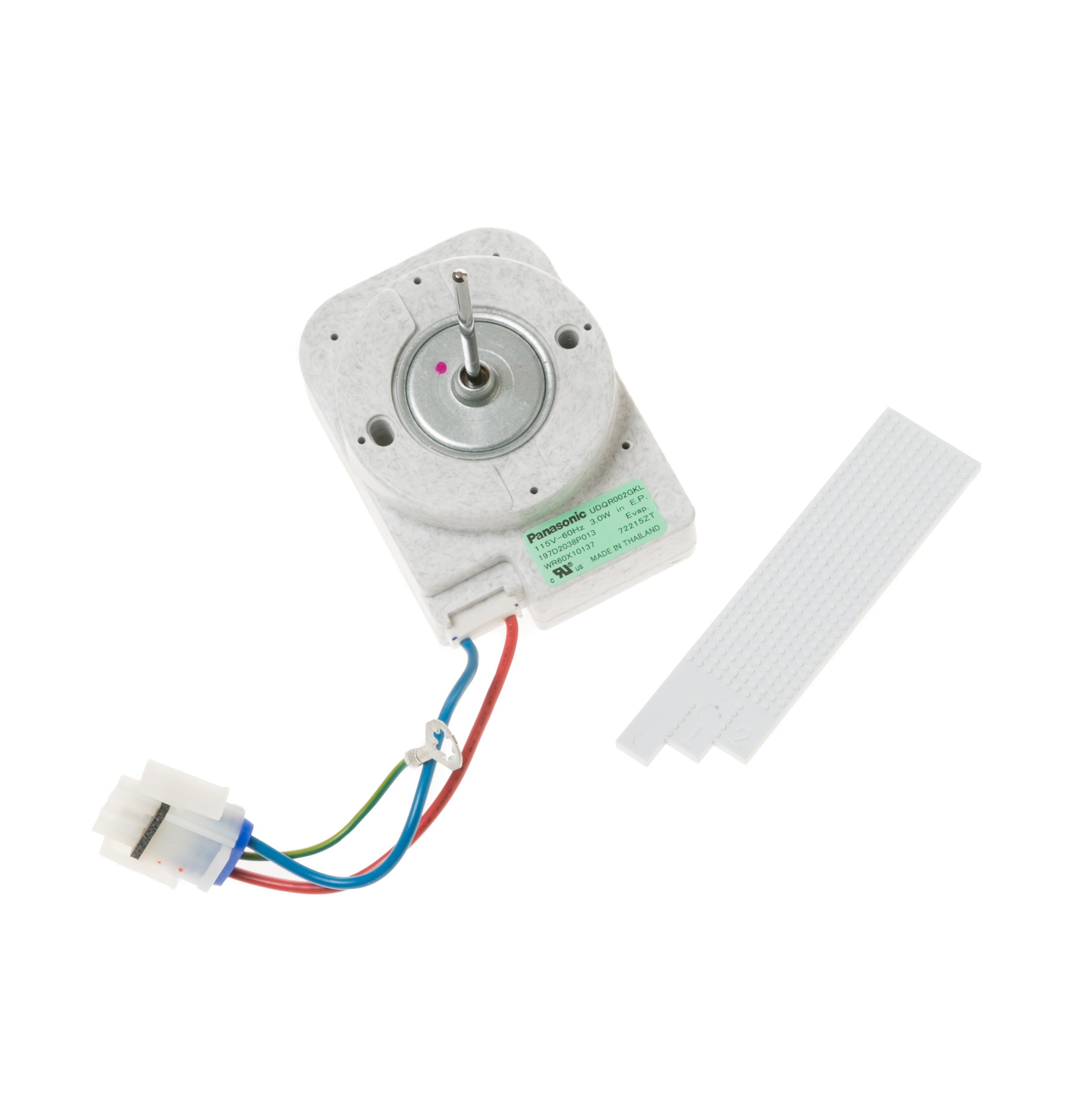 GE APPLIANCES Ge Appliances WR60X21887 Motor AC/DC Evap Fan Srv (Replaces WR60X10054)