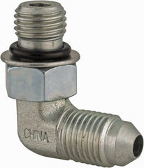 PARKER Parker 4 C5OX-S Steel 90 Deg Flared Tube Elbow 1/4 in Od
