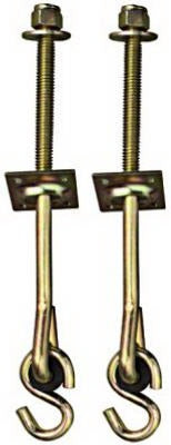 NATIONAL HARDWARE National Mfg N264-077 Machine Screw Swing Hook Kit 2 Pack