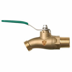 ARROWHEAD BRASS Arrowhead Brass 351BVLF 3/4 Mip Hose Bibb Ball Valve Lead Free