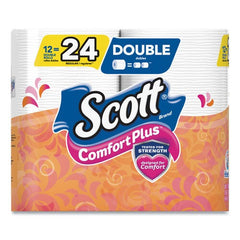 KIMBERLY-CLARK Kimberly-Clark 47618 Scott ComfortPlus Toilet Paper Double Roll (48 Rolls) 47618