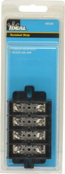 IDEAL INDUSTRIES Ideal 89-504 Multipole Terminal Block 600V 60A 4 Pole