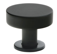EMTEK Emtek 86323US19 Cadet Cabinet Knob Flat Black