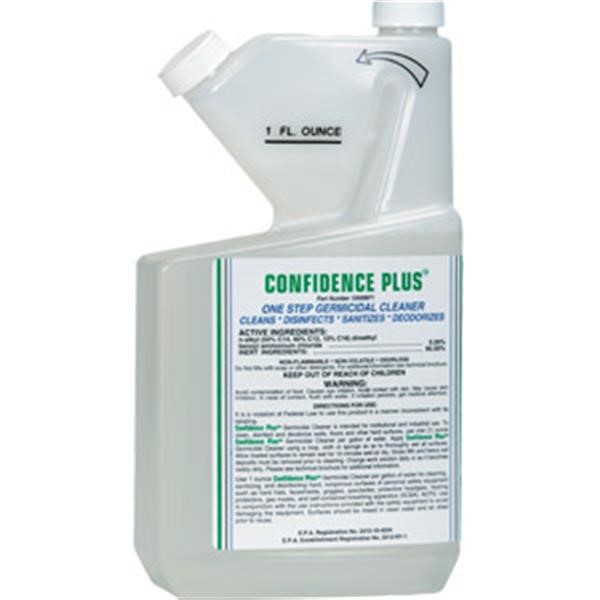 MSA SAFTEY MSA 10009971 Confidence Plus 2 Liquid Germicidal Cleaner 32 Oz Pack