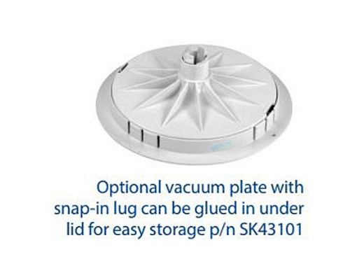 AQUASTAR POOL PRODUCTS AquaStar SKRVFL3N105 Flow Star Standard Skimmer with Narrow 9 Deep Throat