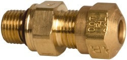 PARKER Parker 68NTA-4-MI10 Brass Iso Port Adapter 1/4 X M10