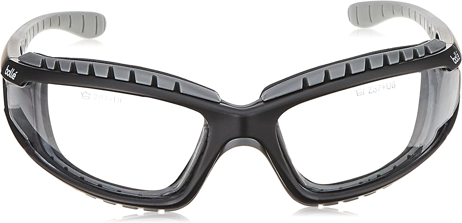BOLLE SAFETY Bolle Safety 40085 Tracker Safety Glasses Clear Lens Universal Size