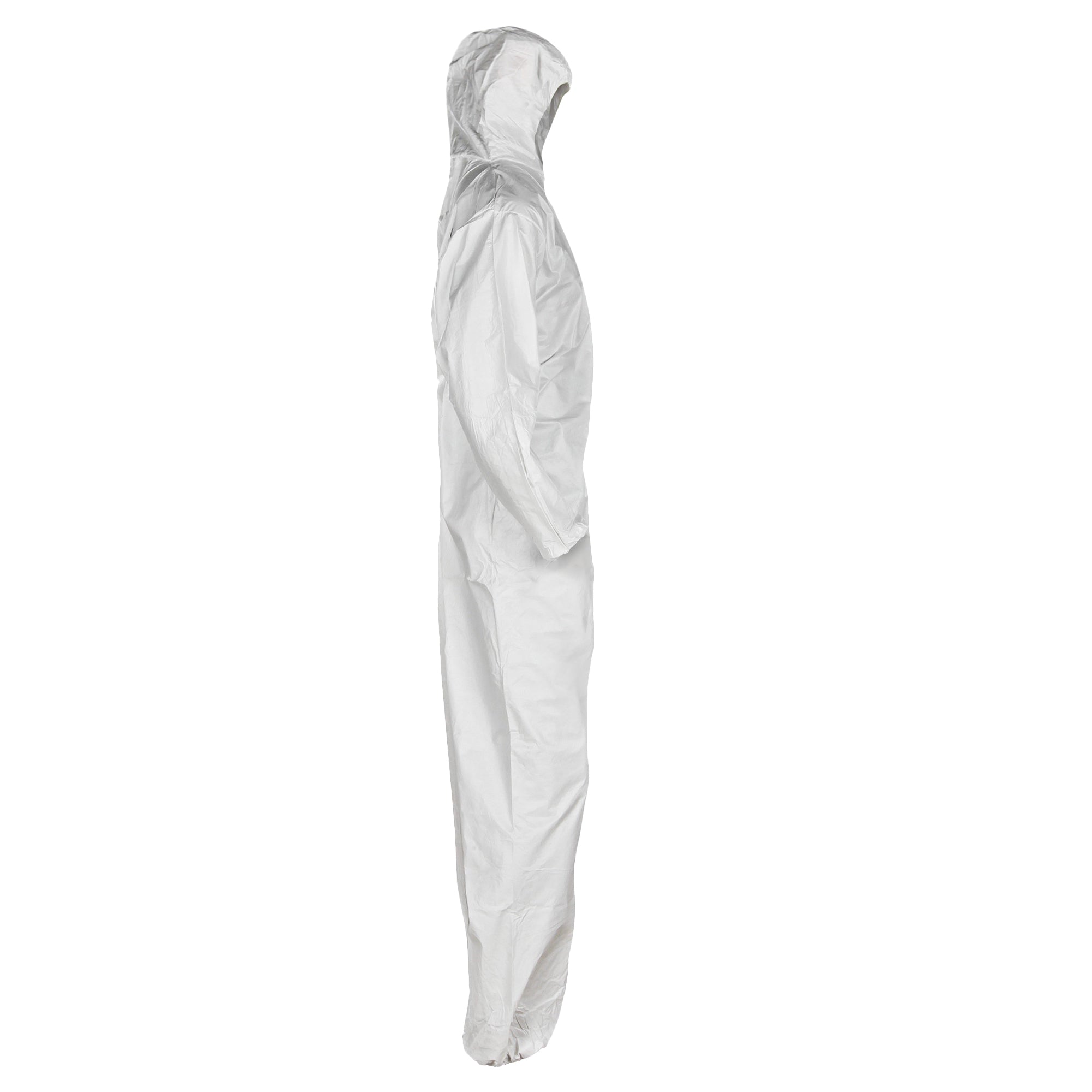 KLEENGUARD KleenGuard KIM49115 A20 Breathable Particle Protection Coveralls with Hood, Elastic Back, Wrists, & Ankles, 2XL, White
